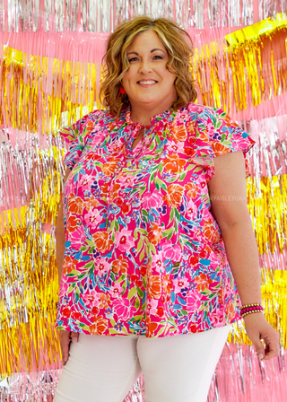 Strawberry Letters Top* FINAL SALE *