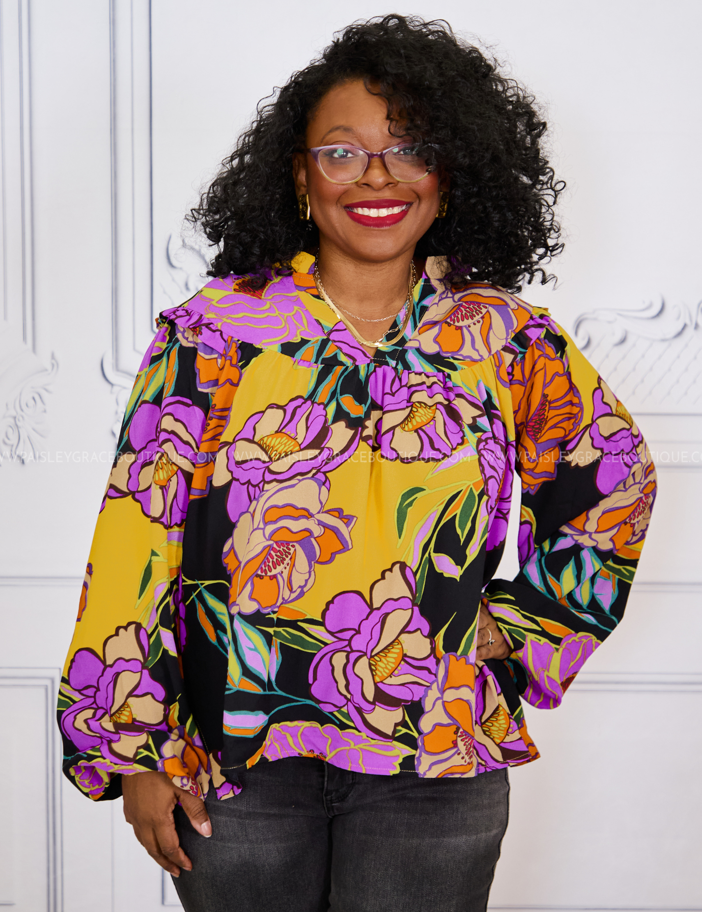 Fleur The Win Top - LAST ONES FINAL SALE