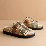 The Gaylen Studded Fleece-Lined Slide - LAST ONES FINAL SALE