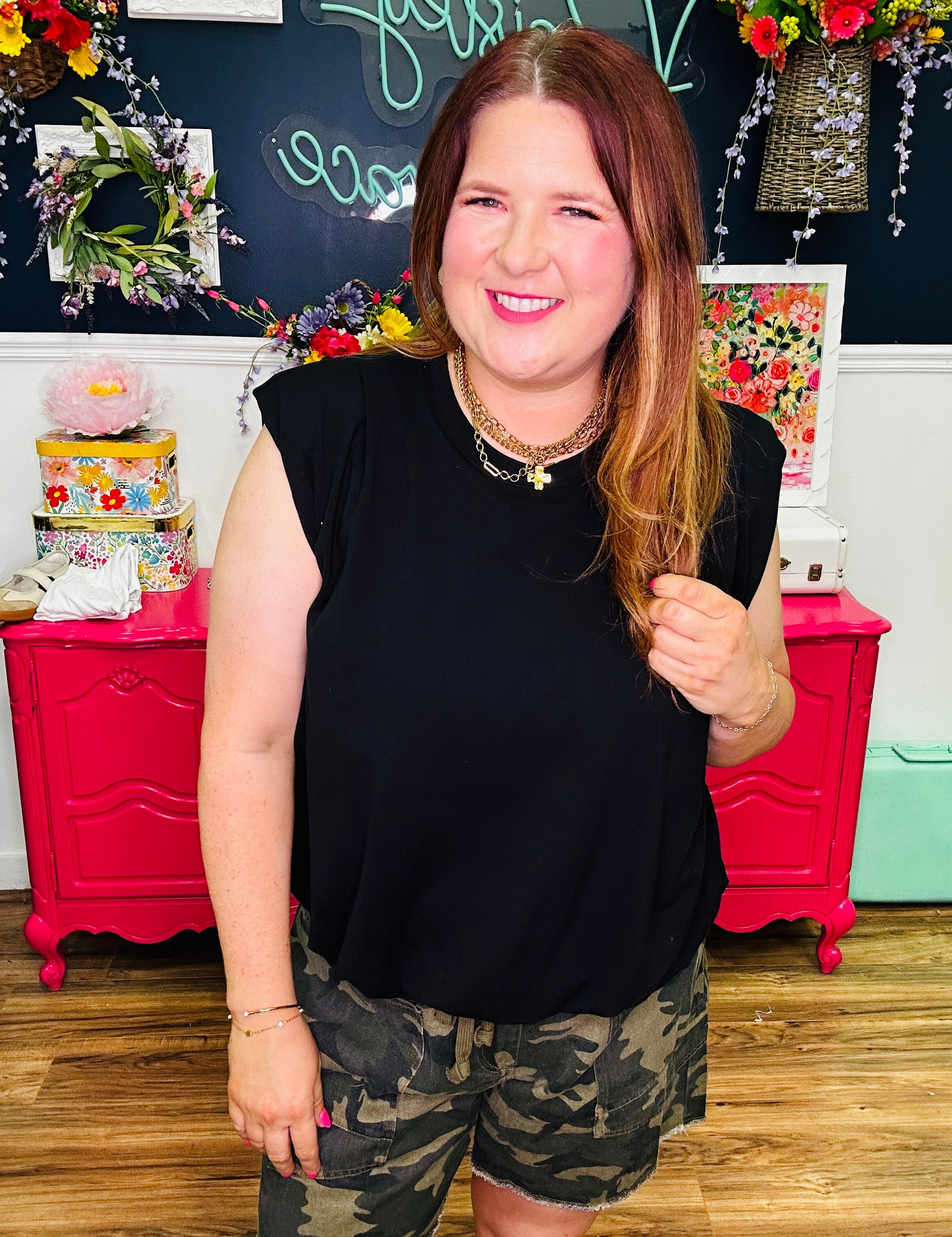 Always In Style Top - Black
