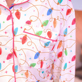 PREORDER- Wrapped in Lights Ruffle Pajama Set