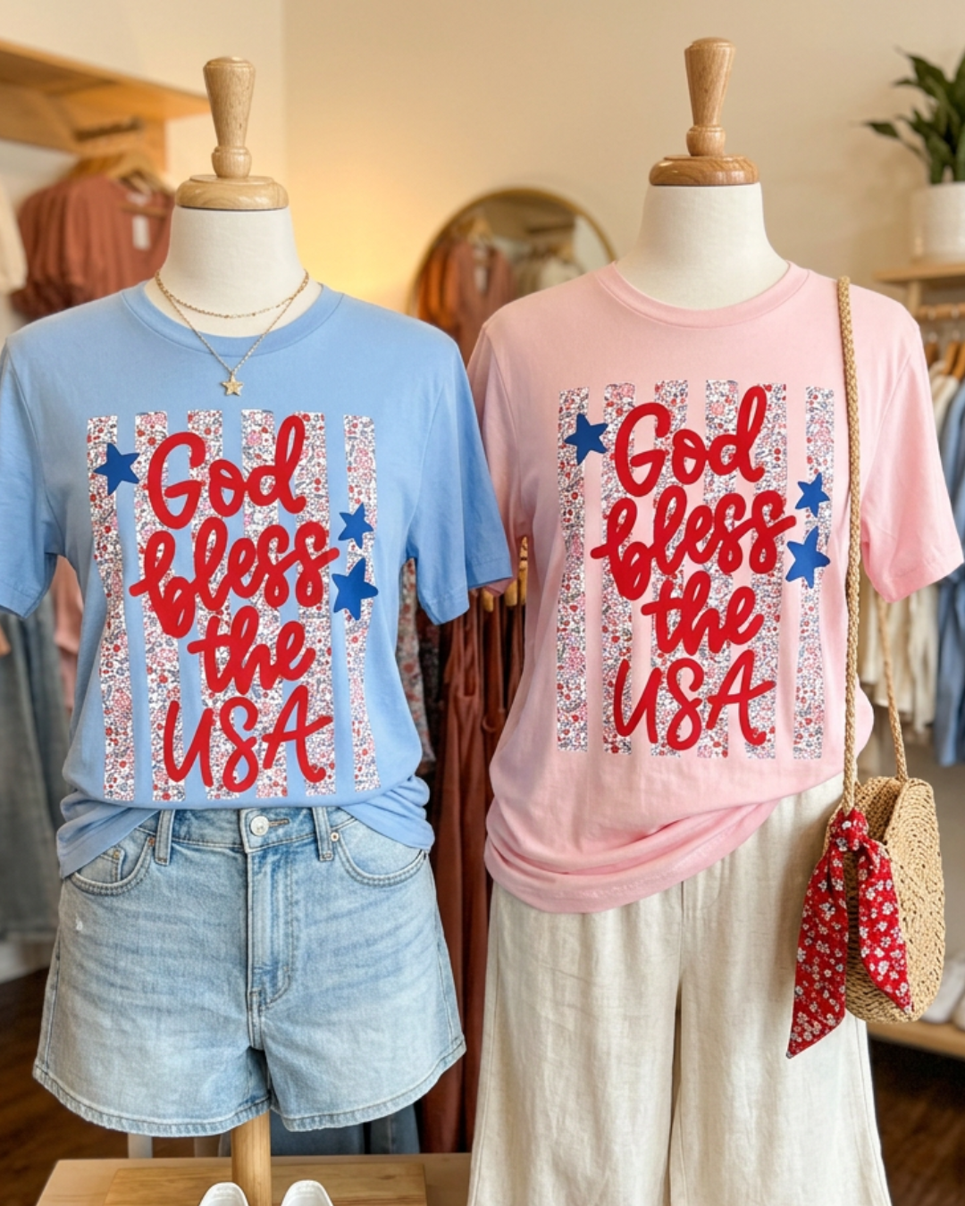 Blooming with Blessings Tee