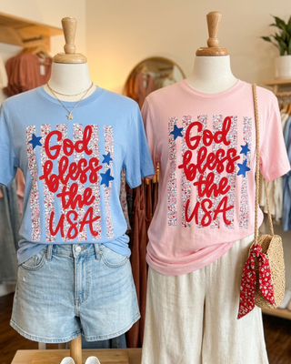 Blooming with Blessings Tee