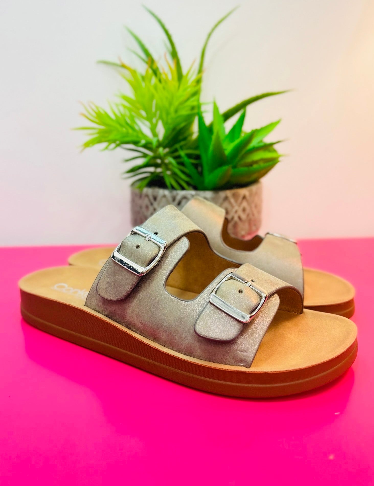 Lets Be Real Bronze Sandal by Corkys  - FINAL SALE