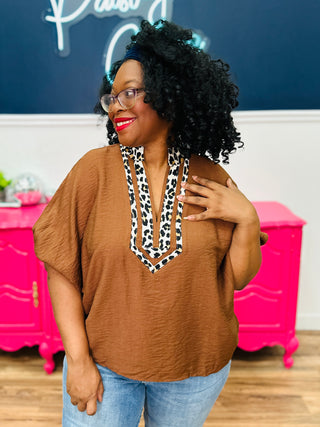 Urban Safari Top - Caramel