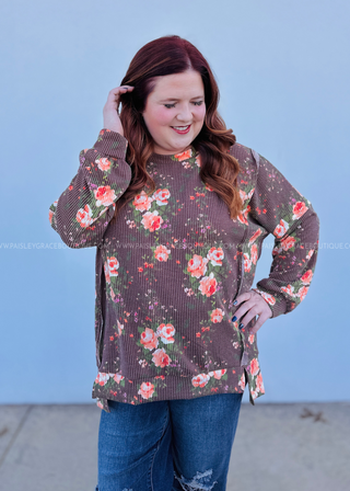 Sparking Joy Top - Brown