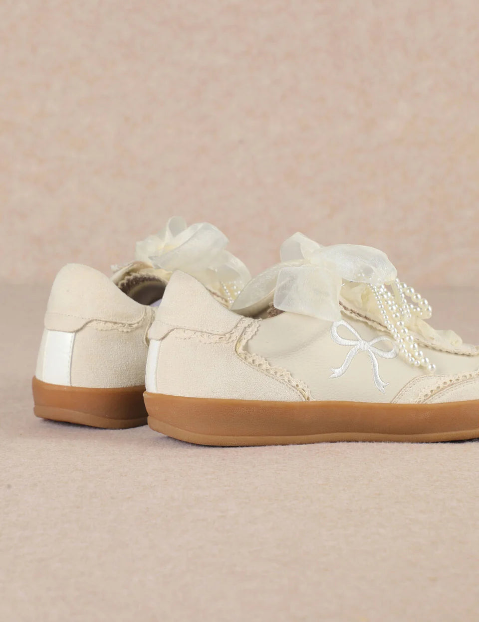 Julie Sneakers - Ivory - LAST ONES FINAL SALE