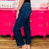 DEAL - Abby Wedge Straight Leg Jeans by Mica