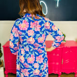 Dear Scarlett Inspire Dress - Royal Blue Floral - FINAL SALE