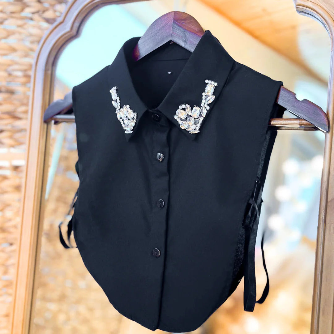 Instant Elevation Collar - Black Rhinestone - FINAL SALE