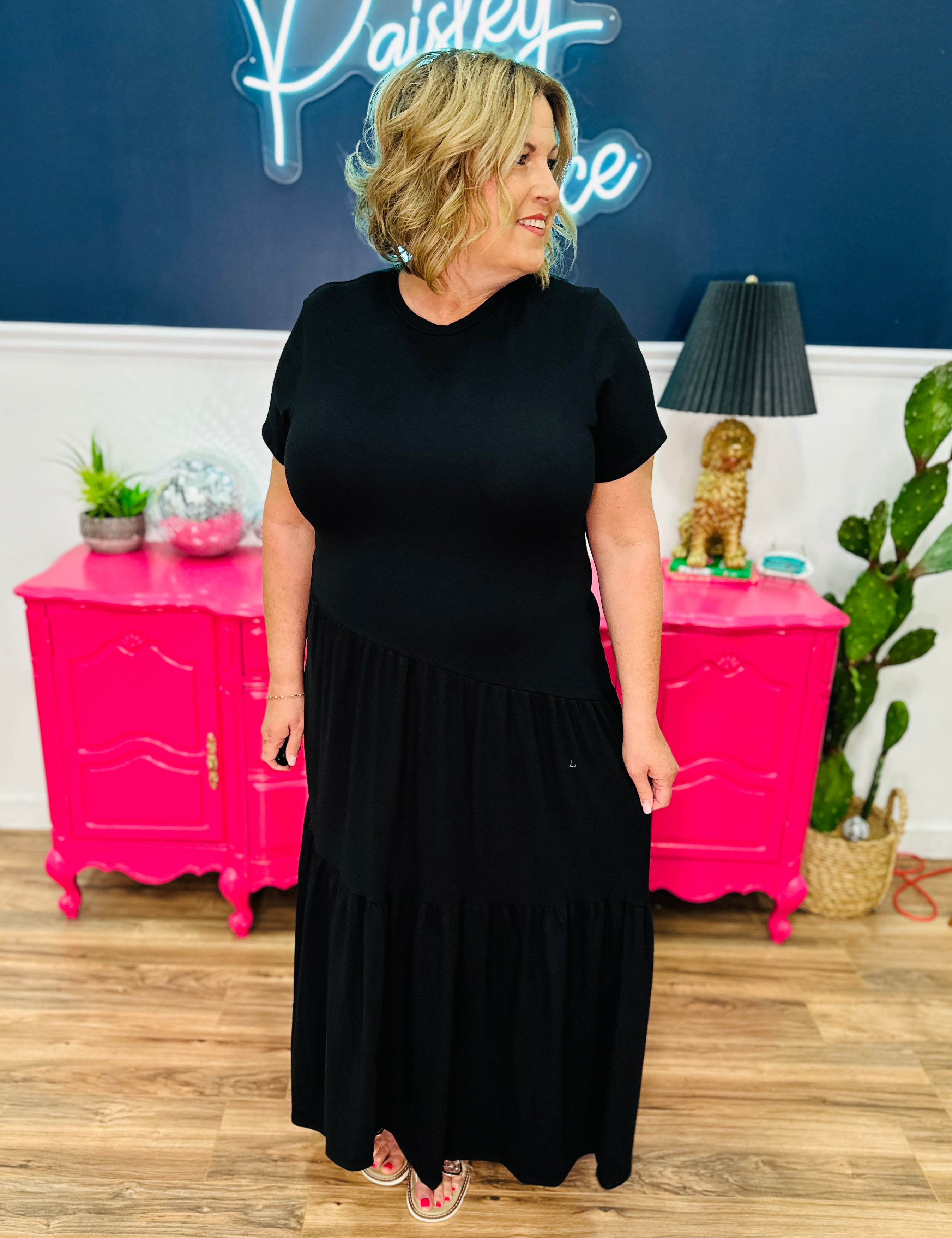 Alouette Dress - Black - LAST ONES FINAL SALE