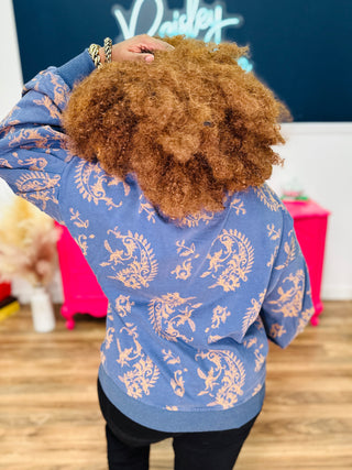 Pretty In Paisley Pullover *Final Sale*
