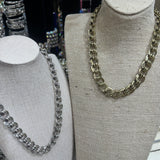ATG LIVE Double Link Oval Chain - Silver or Gold