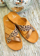 Load image into Gallery viewer, Charm Sandals by Corkys - Cognac
