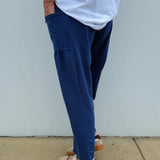 Signature Boho Lounge Pants - Navy