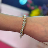 Evie Bracelet - Gold Crystal PREORDER