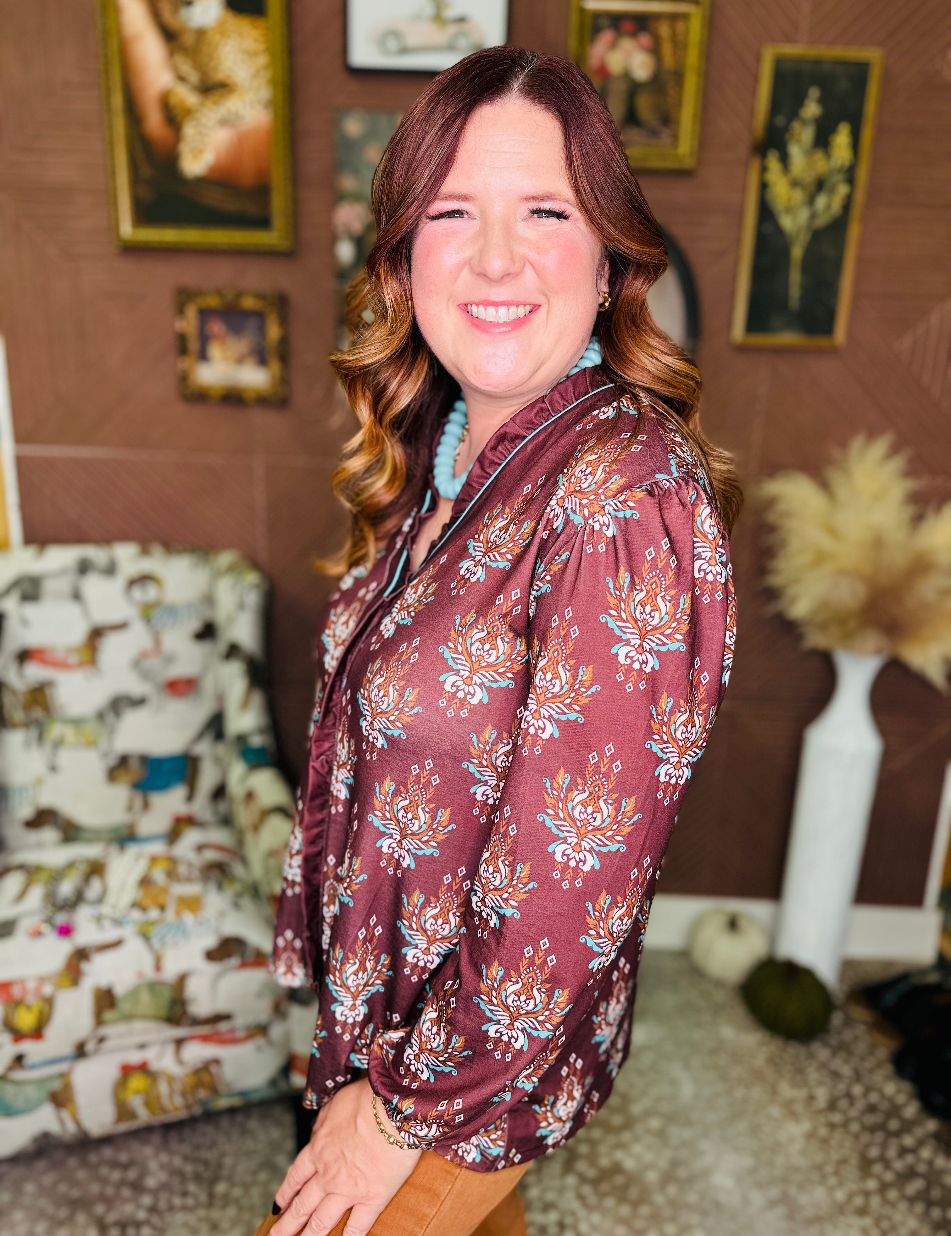 Mahogony Daydream Top