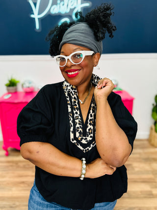 Urban Safari Top - Black