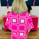 Pink Reverie Crochet Top - FINAL SALE
