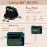 Wrangler Floral Tooled 2‑Piece RFID Wallet Set - Green