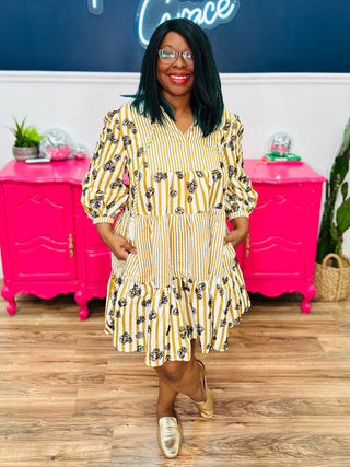 Sunstripe Serenade Dress