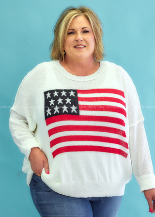 USA All The Way Sweater - 2 Colors - FINAL SALE