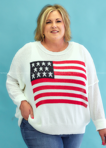 USA All The Way Sweater - 2 Colors