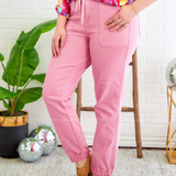 Bridget Pink Joggers by Judy Blue* FINAL SALE *