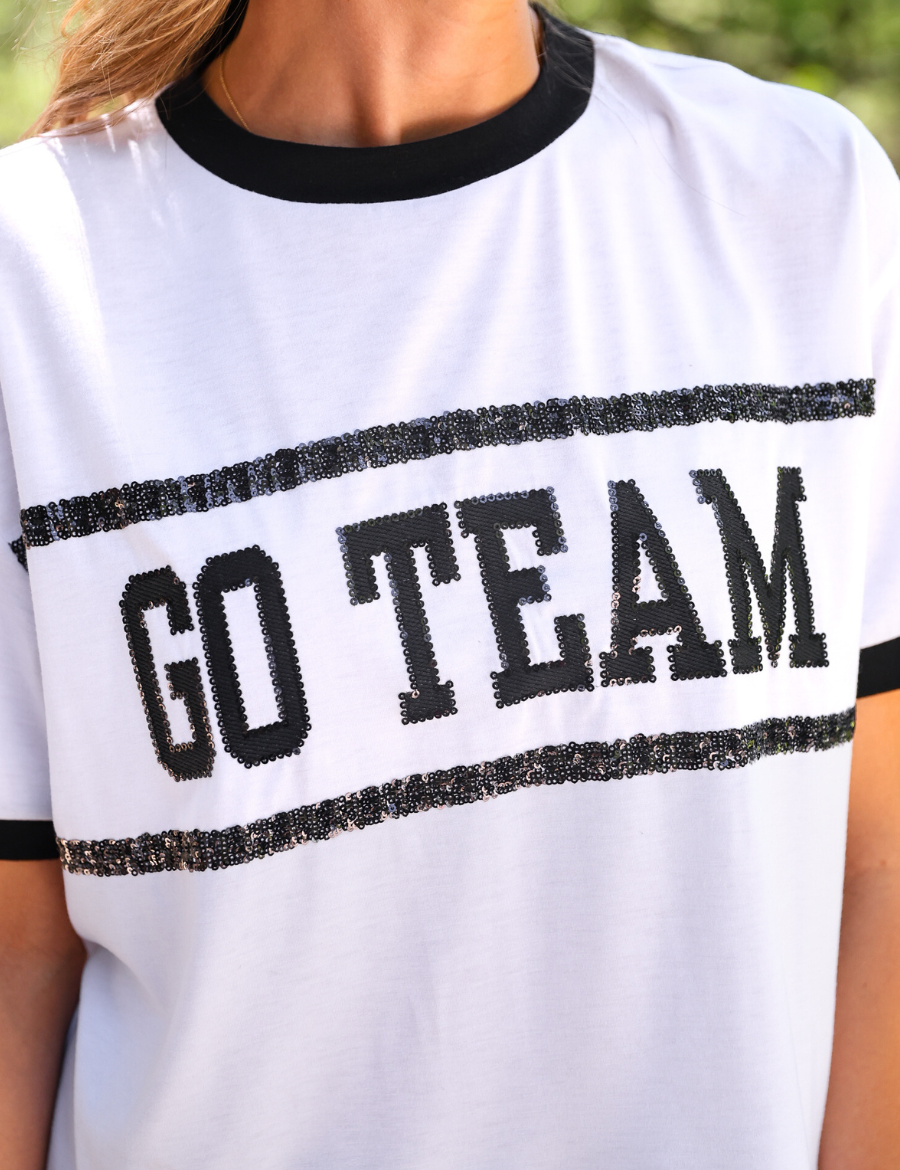 PREORDER- Go Team Sparkle Tee