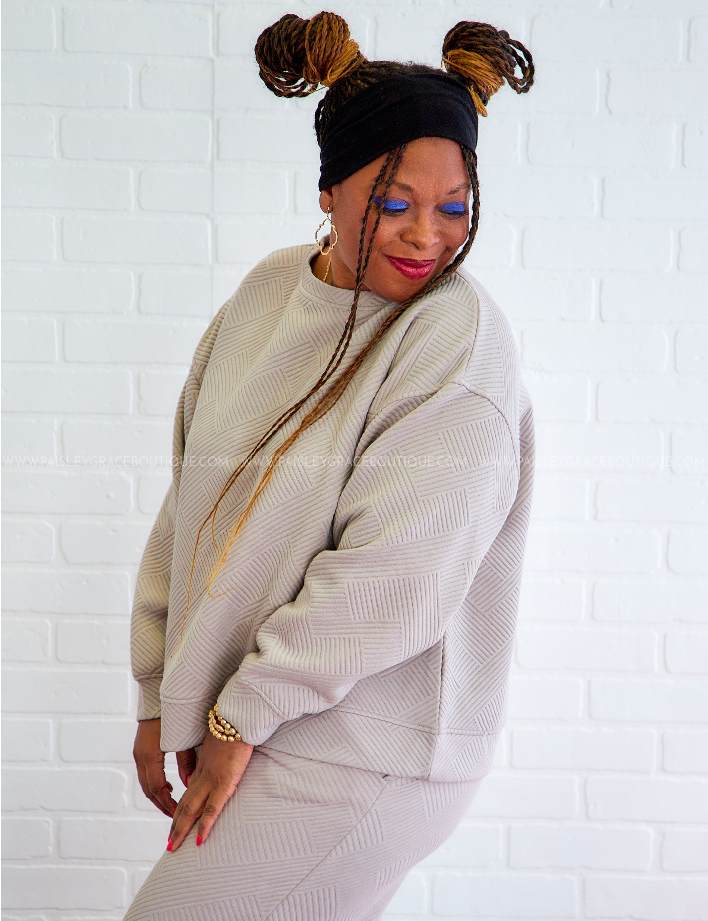 Serendipity Long Sleeve Top - Oatmeal - LAST ONES FINAL SALE