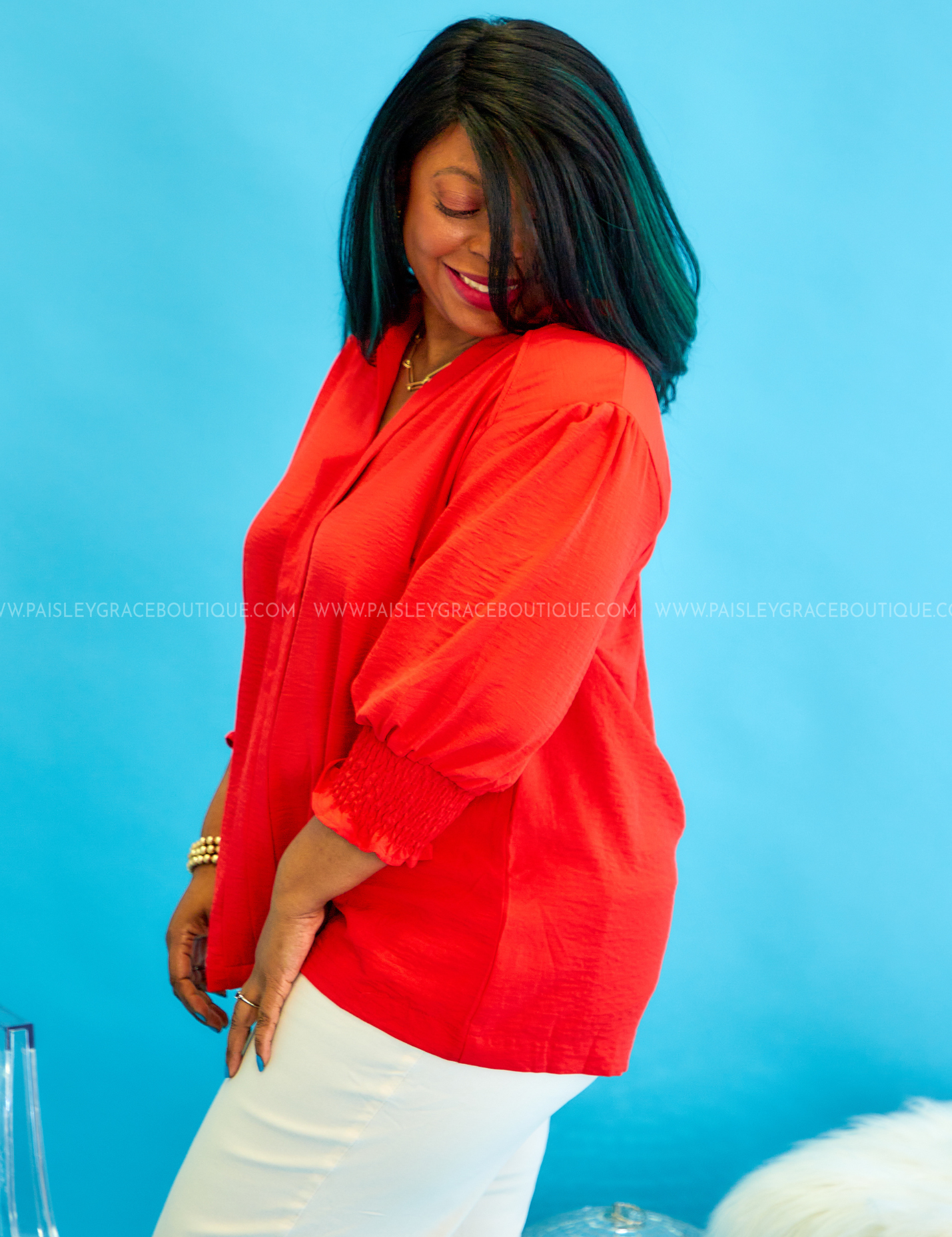 Worthy Vision Top - Orange/Red* FINAL SALE *