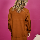 Seasonal Perfection Top - Rust* FINAL SALE *