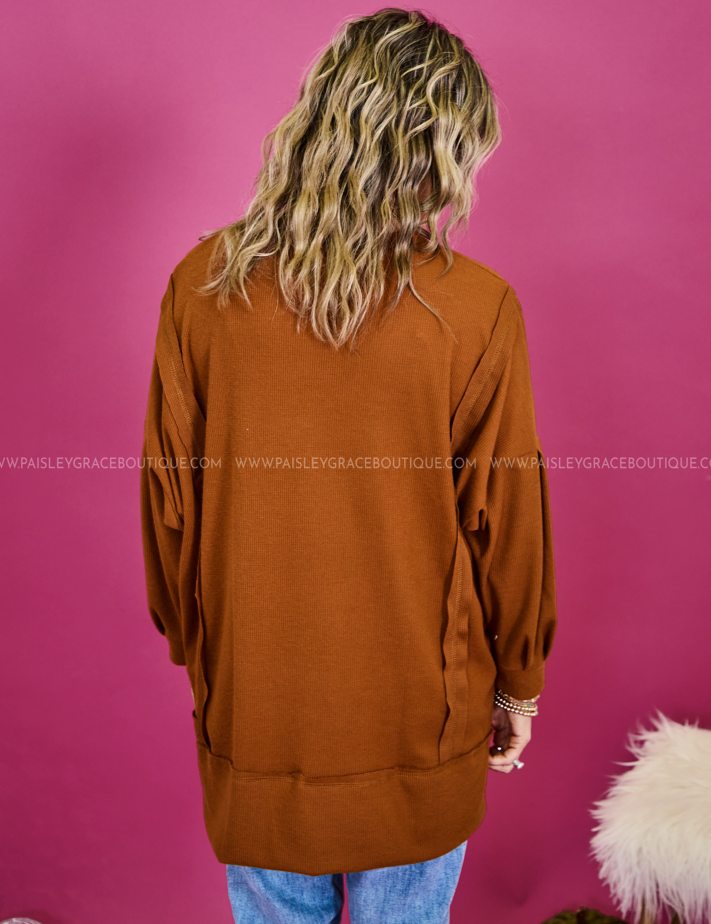 Seasonal Perfection Top - Rust* LAST ONES FINAL SALE *