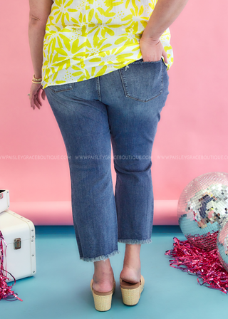 Sammy Crop Straight Leg Jeans by Judy Blue