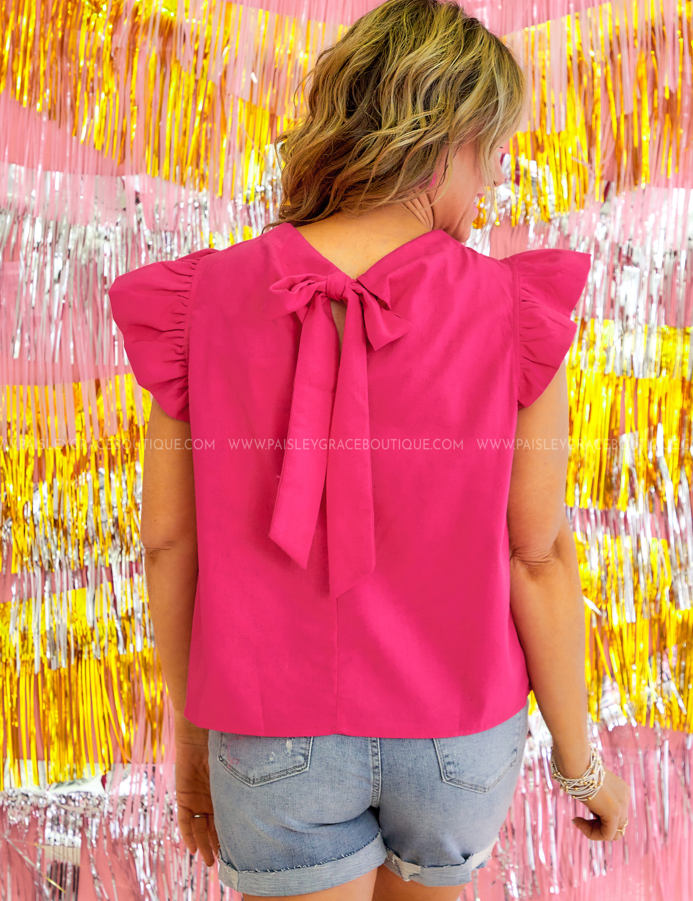 Heyson Ruffle Sleeve Top - 3 Colors - LAST ONES FINAL SALE