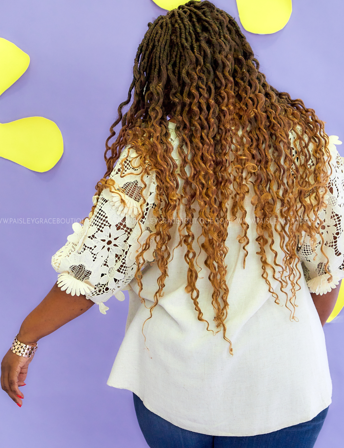 Paradise Pretty Top - Oatmeal* FINAL SALE *