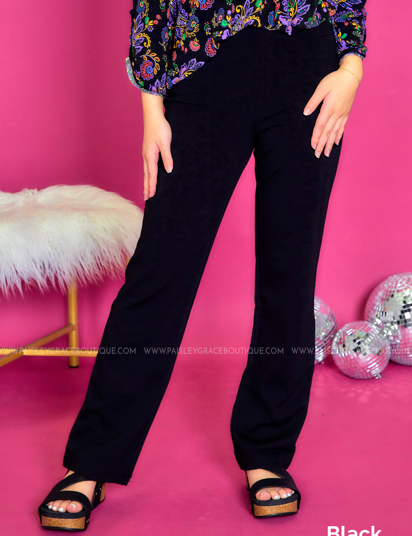 Chic Solid Straight Pants - Fall Colors - LAST ONES FINAL SALE