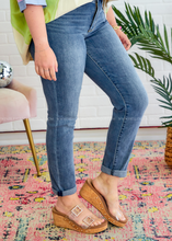 Load image into Gallery viewer, Lola Slim Cuffed Jeans by Judy Blue
