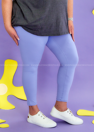 Rae Mode V-Waist Full Length Leggings - 4 Colors - LAST ONE FINAL SALE