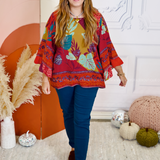 Palm Before The Storm - Rose/Green* FINAL SALE *