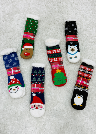 Cozy Christmas Socks - 6 Styles - DOORBUSTER