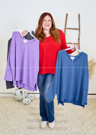 Jenny Solid Top - 4 Colors