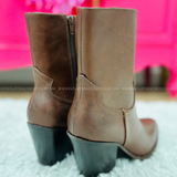 Victoria Boots by Shu Shop - Cognac - LAST ONES FINAL SALE