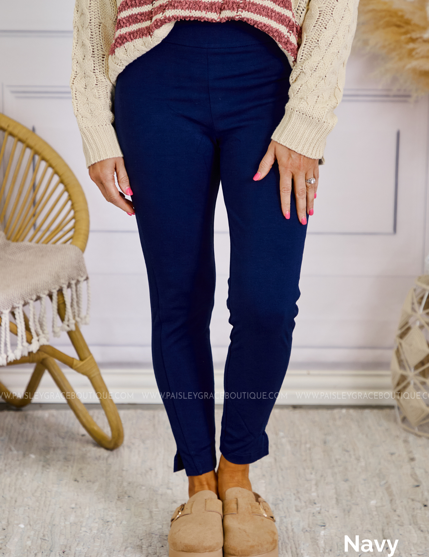 26" Chic Solid Skinny Pant - Fall Colors* LAST ONES FINAL SALE *