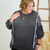 Invisible Strings Top - Black* FINAL SALE *
