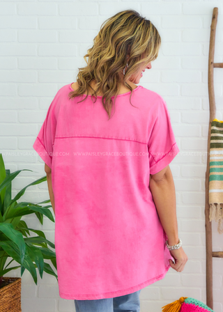 Sweet Tendencies Top - Pink