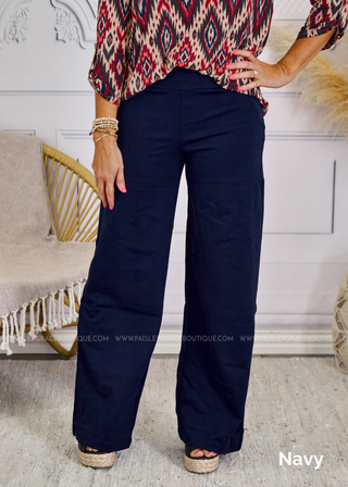 Chic Solid Wide Leg - 9 Colors