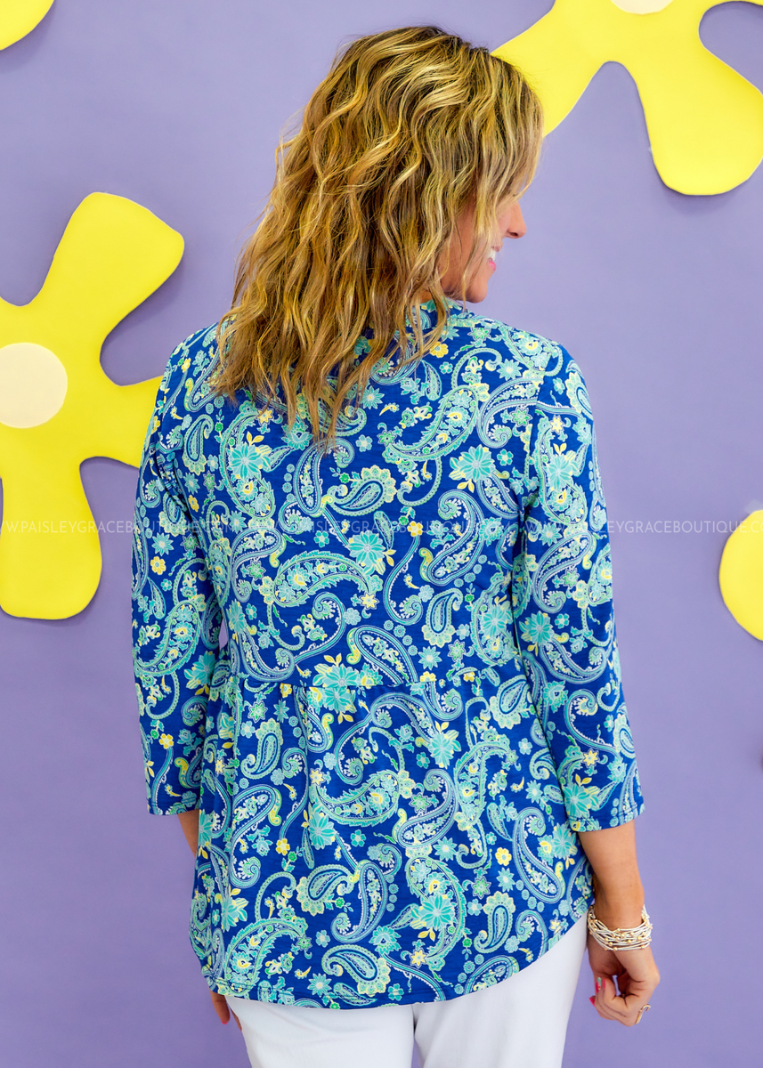 Beauty Bureau Top Paisley Grace Boutique