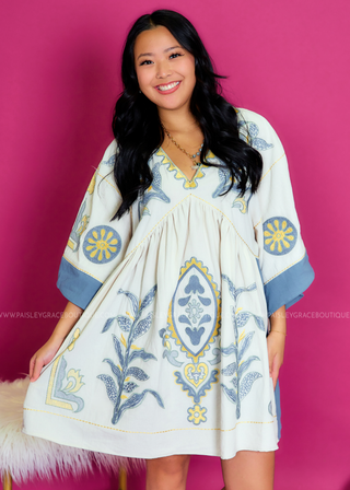 Beaming Perfection Tunic Dress