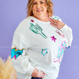 Rodeo Roundup Pullover - LAST ONE FINAL SALE